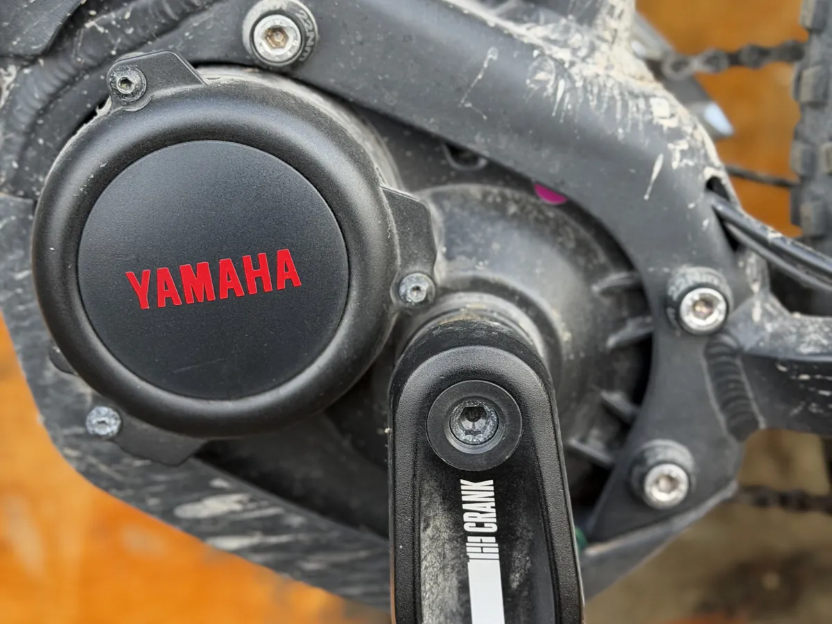 Yamaha PW-Motor am E-MTB – eigene Aufnahme