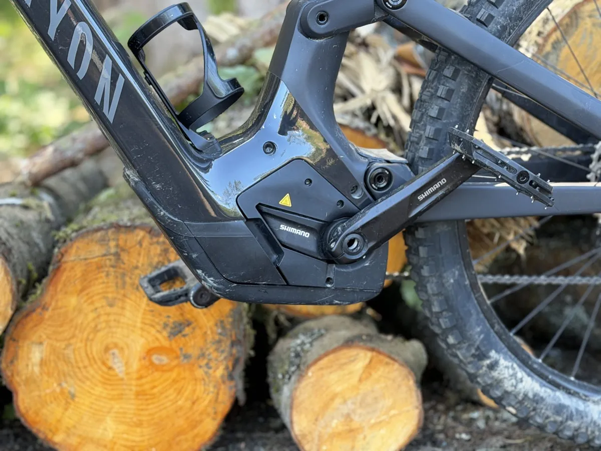 Shimano EP801 Motor am E-MTB – eigene Aufnahme