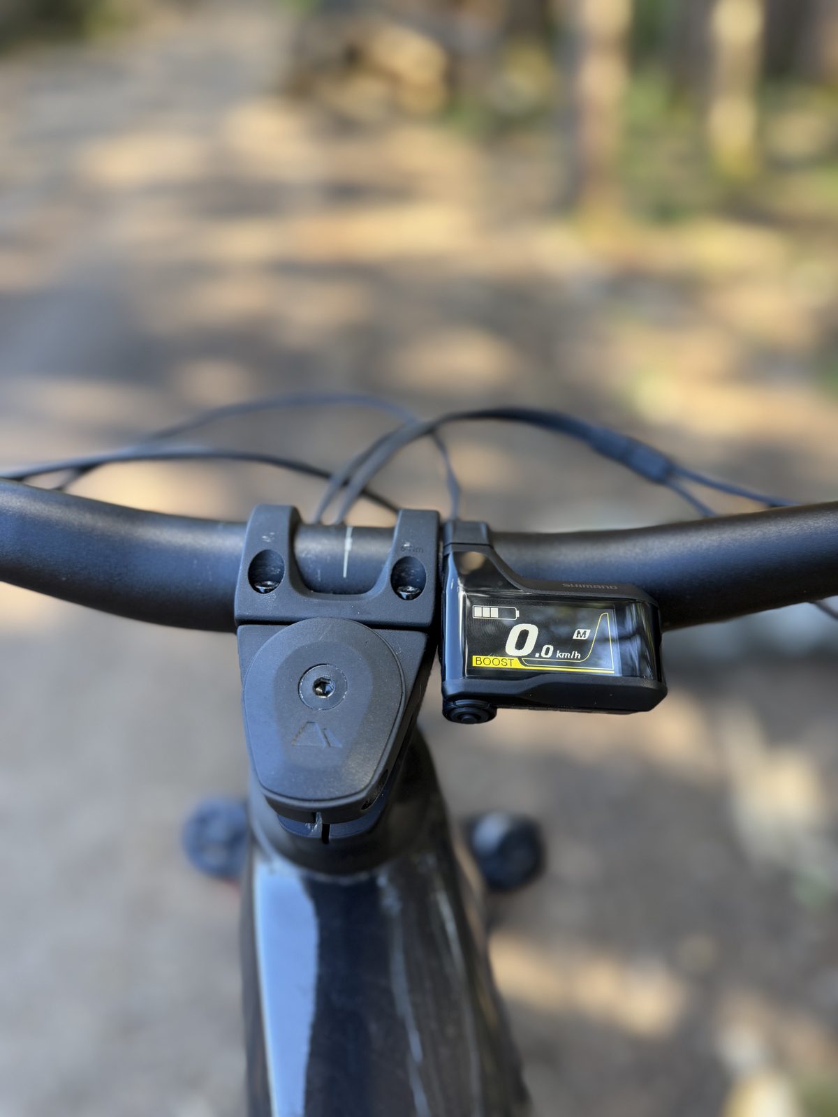 Shimano Steps Display im Boost-Modus am Canyon Spectral:ON CF 7
